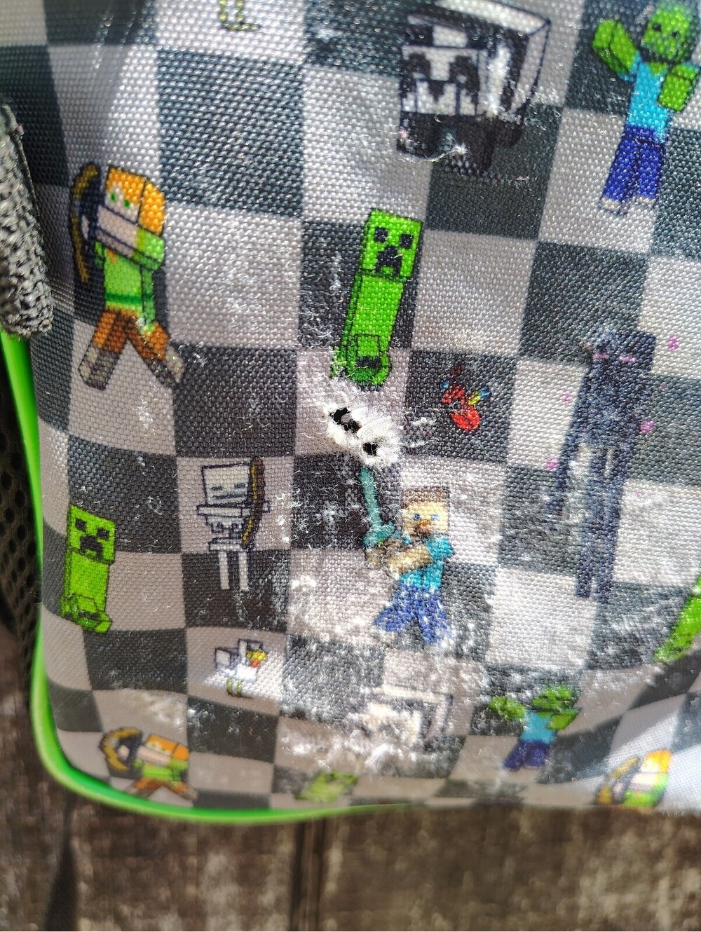Minecraft Backpack - Picture 4 of 10